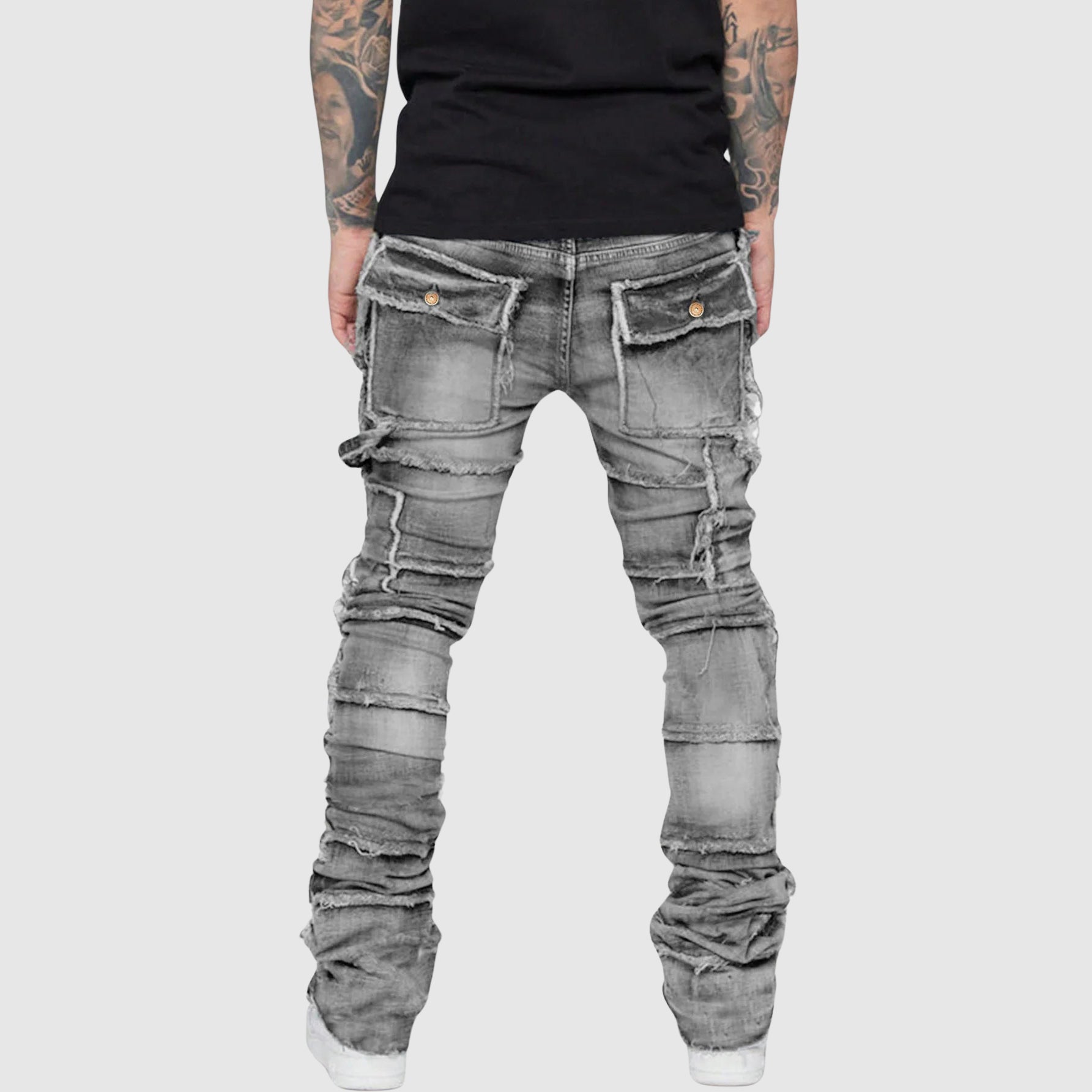 Felix Grant Distressed Denim Jeans