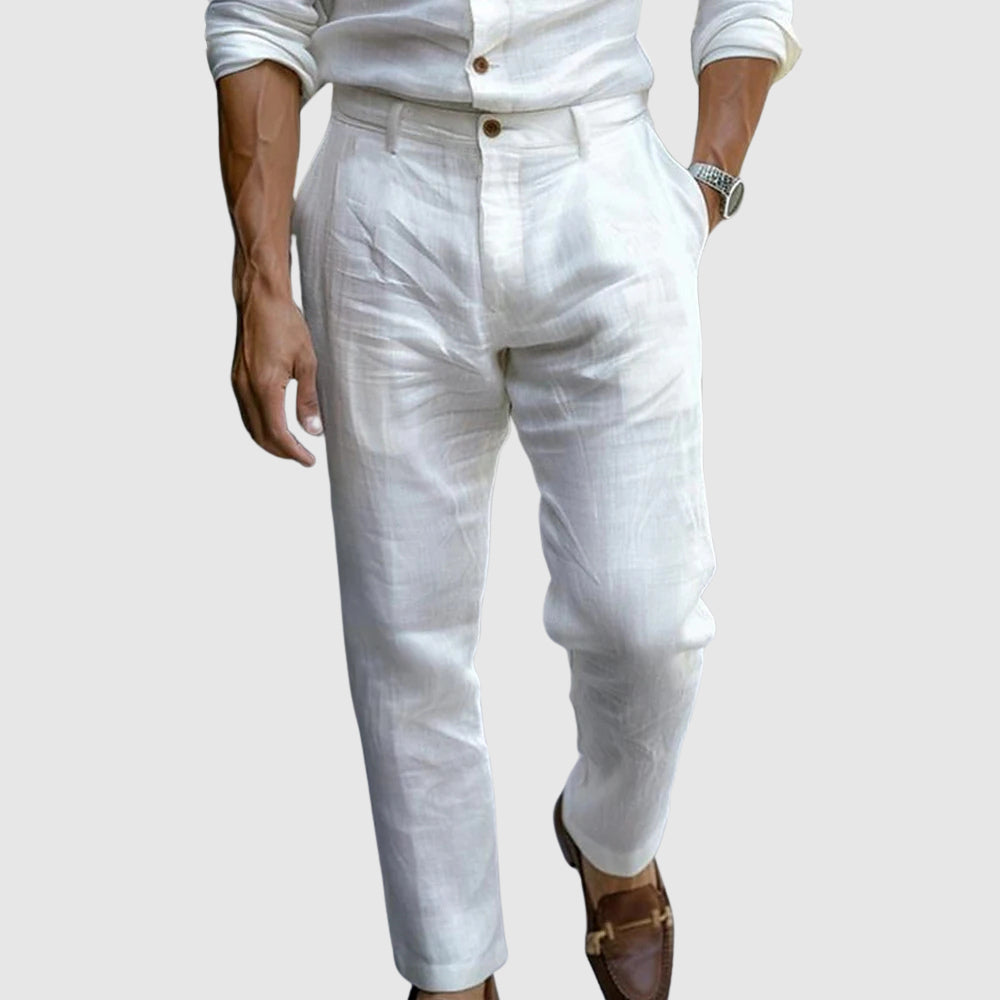 Lorenzo Vitali Luxe Linen Pants
