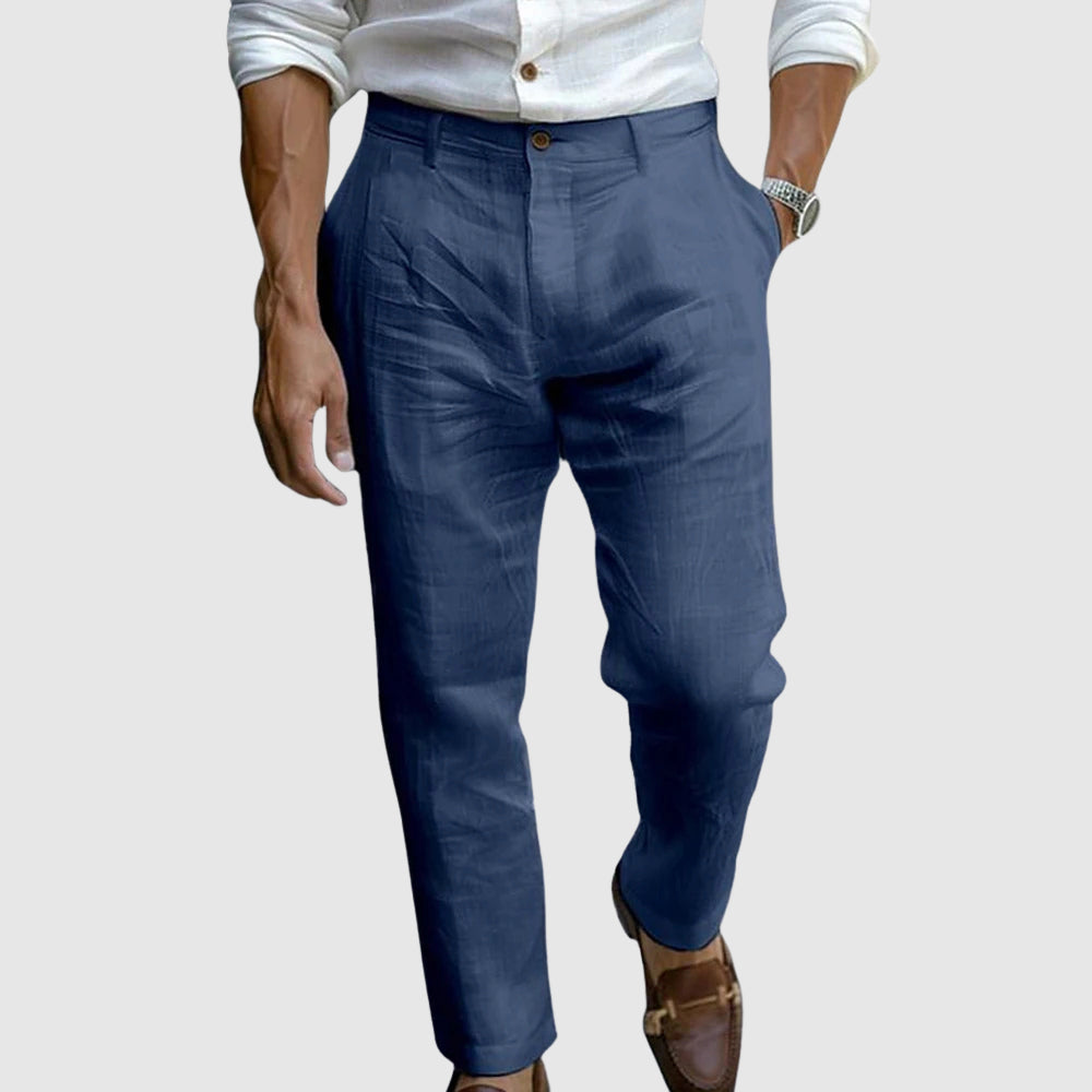 Lorenzo Vitali Luxe Linen Pants
