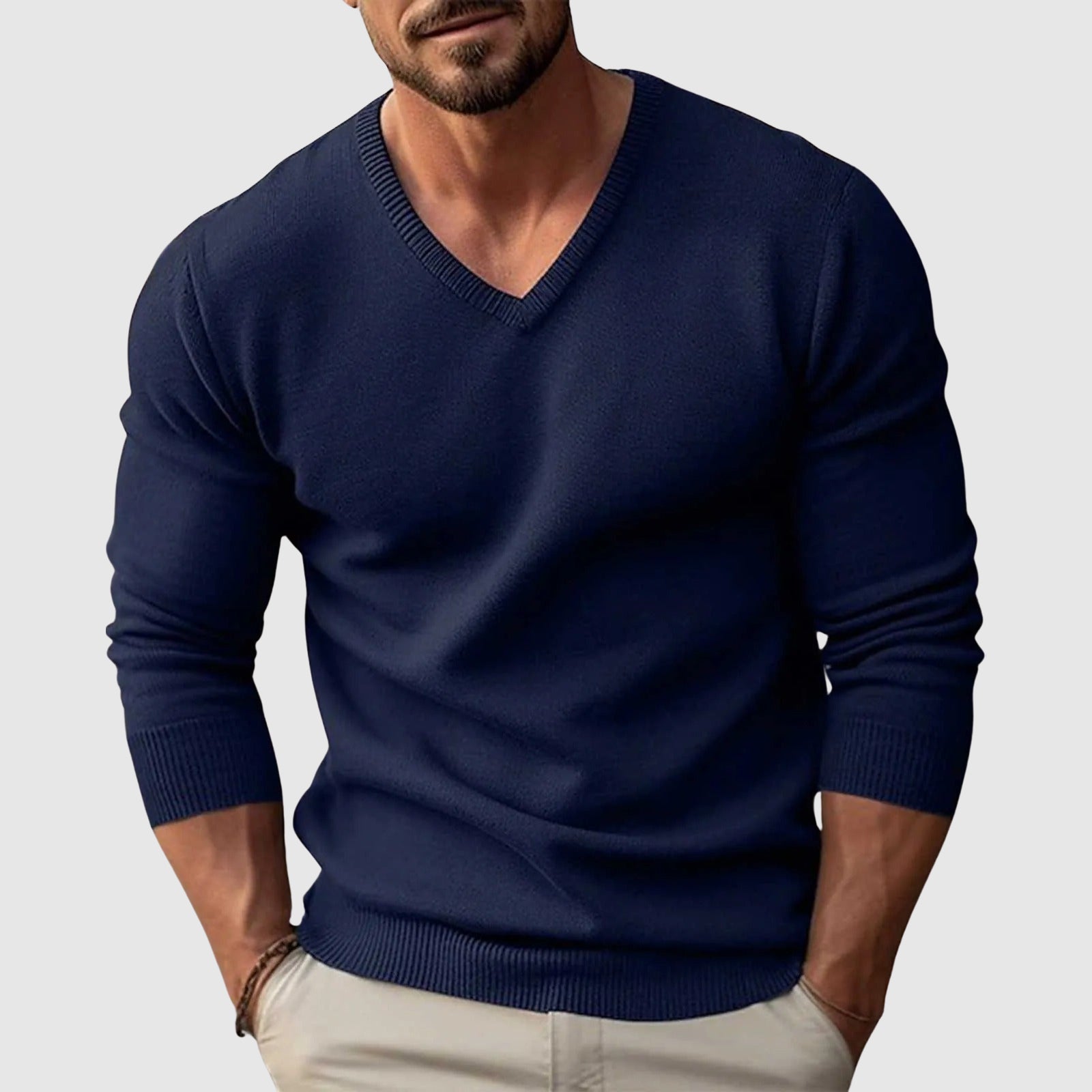 Lorenzo Vitali Nordic Crest Sweater