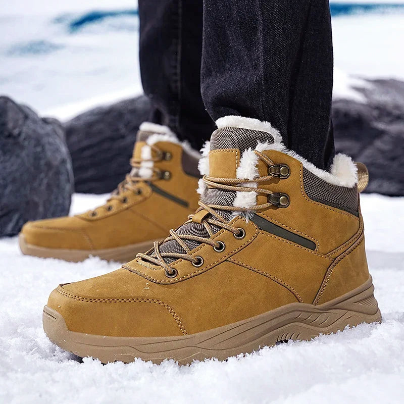 Men’s Outdoor Trek Boots with Plush Lining