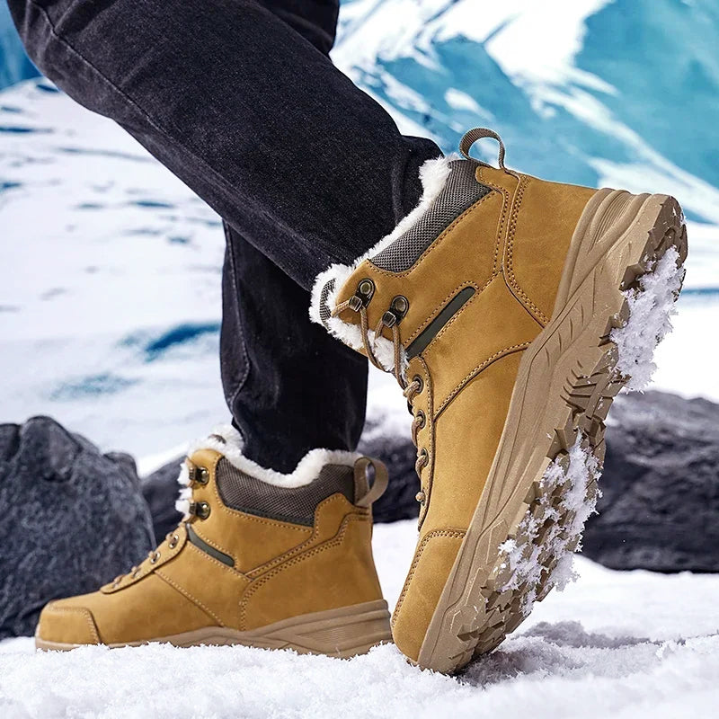 Men’s Outdoor Trek Boots with Plush Lining