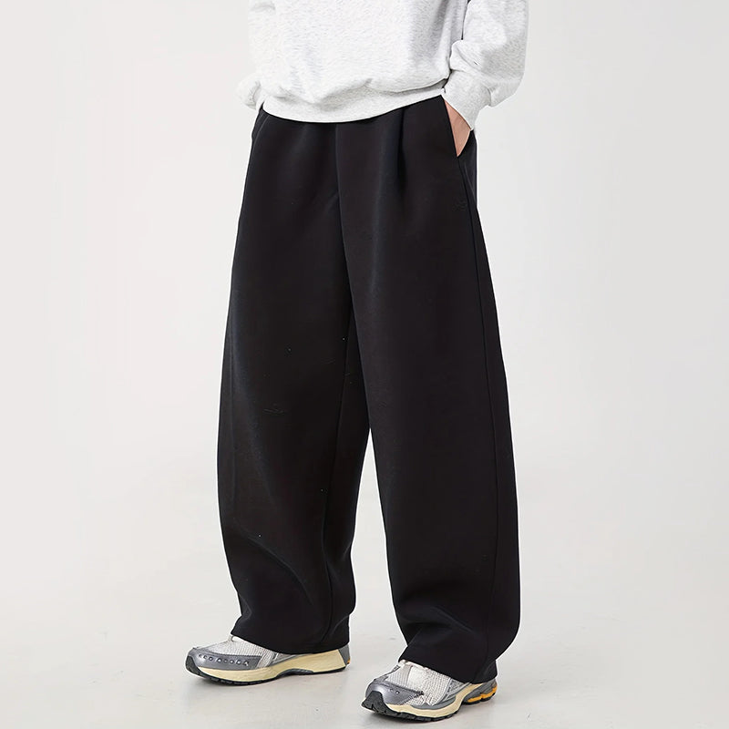 Men’s Oversized Sweatpants with Wide-Leg Cut