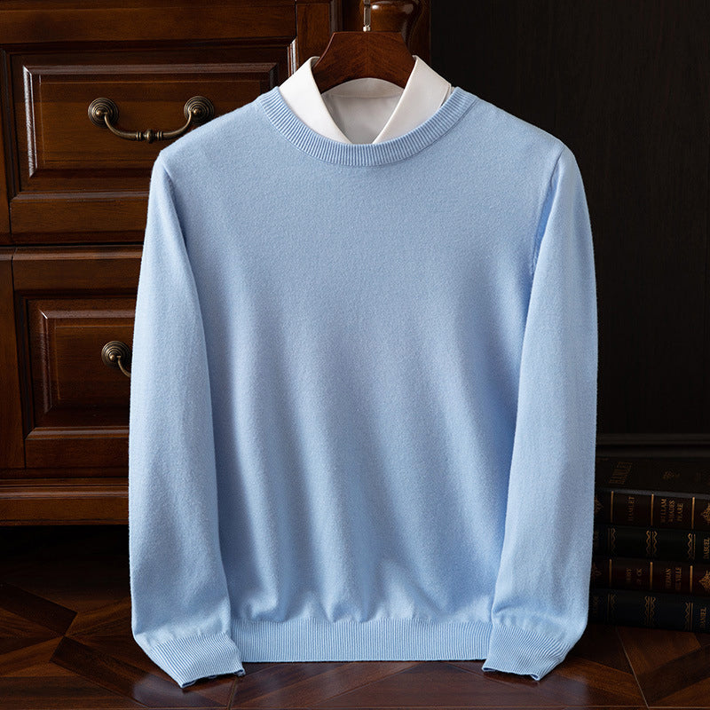 Men’s Regular-Fit Crewneck Knit Sweater