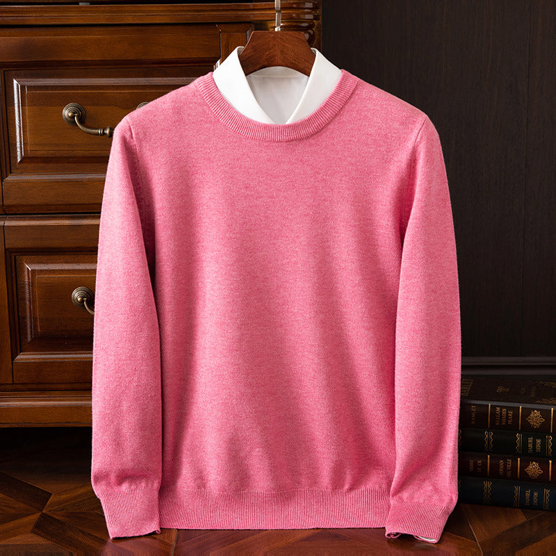 Men’s Regular-Fit Crewneck Knit Sweater