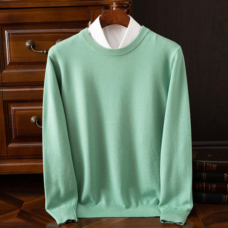 Men’s Regular-Fit Crewneck Knit Sweater