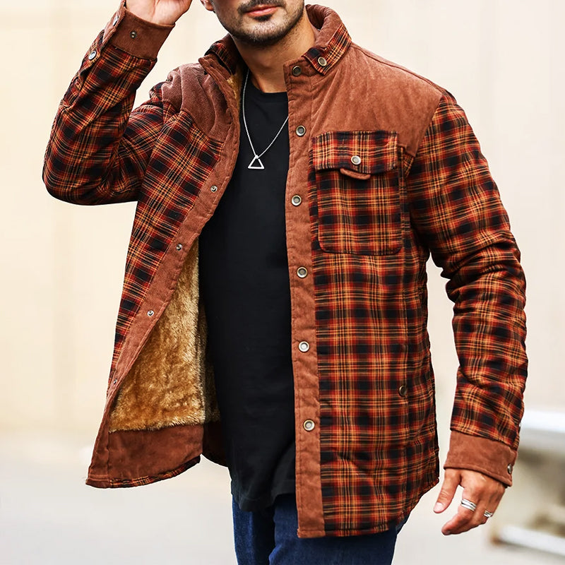 Northwind Plaid Sherpa Outdoor Jacket