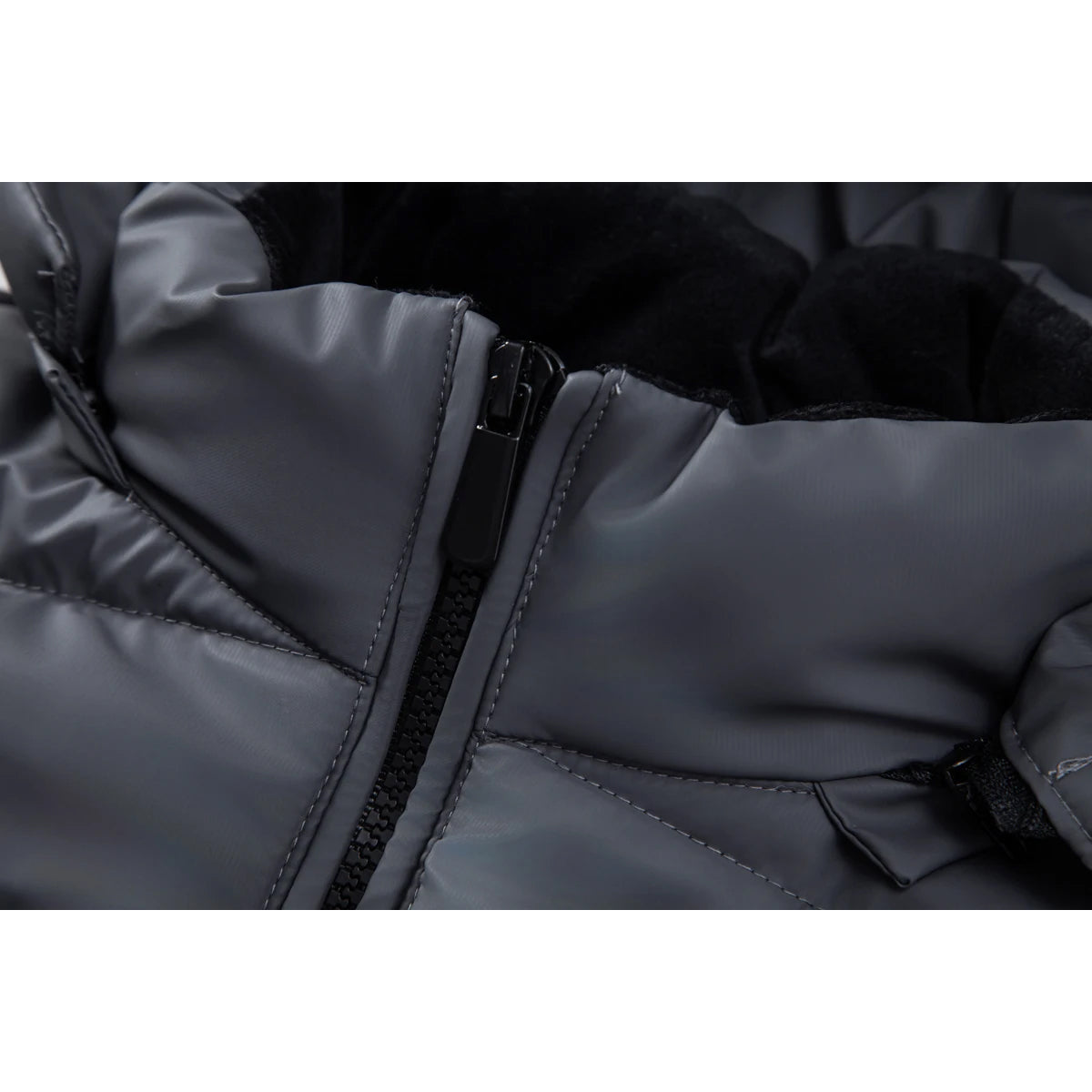 Quilted Warmth Hooded Men’s Jacket