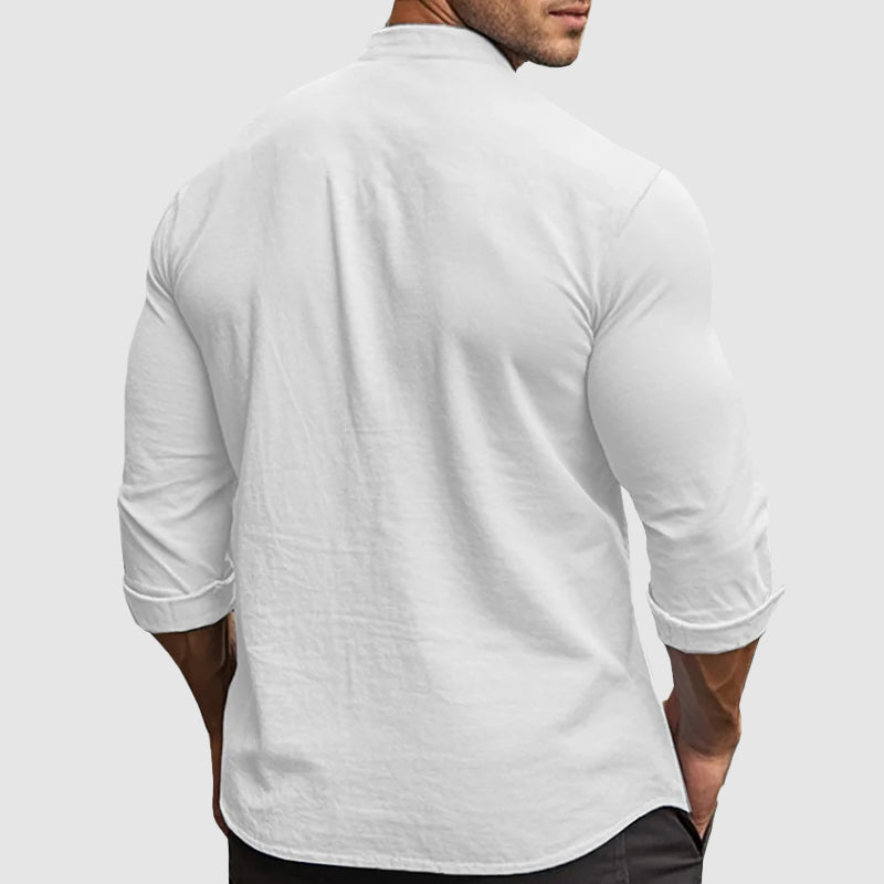 Roberto Russo Breezy Linen Shirt