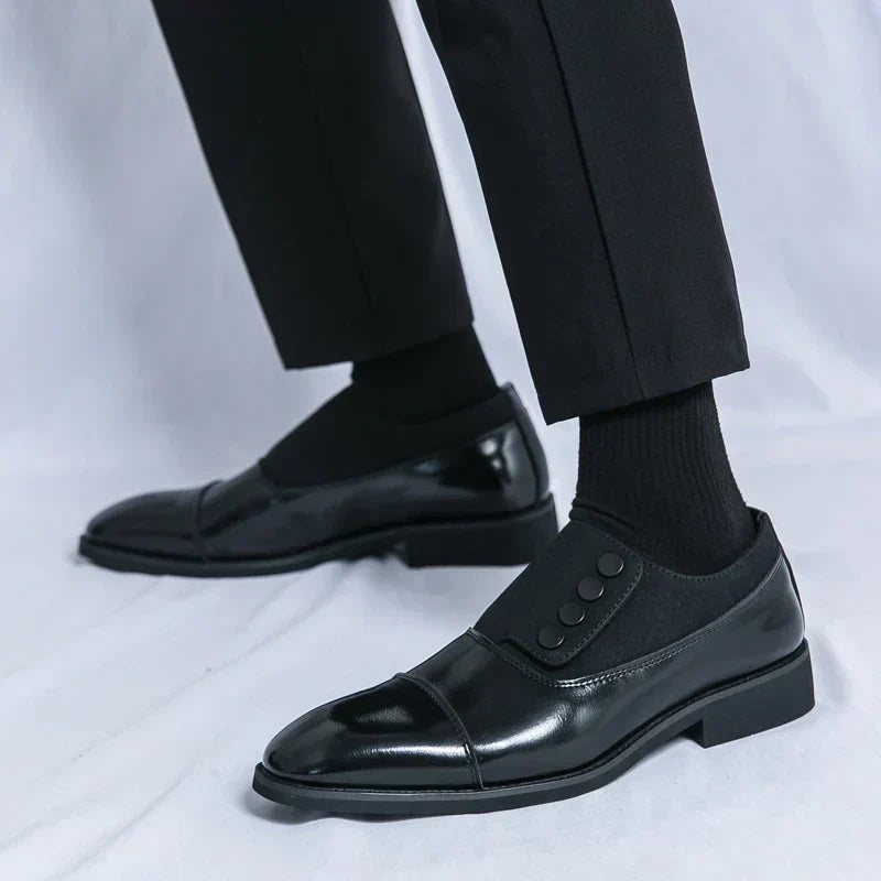 Alessandro Verdi Leather Derby Shoes