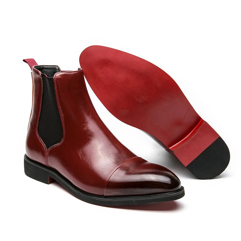 Sean | Men’s Suede Chelsea Boots with Elastic