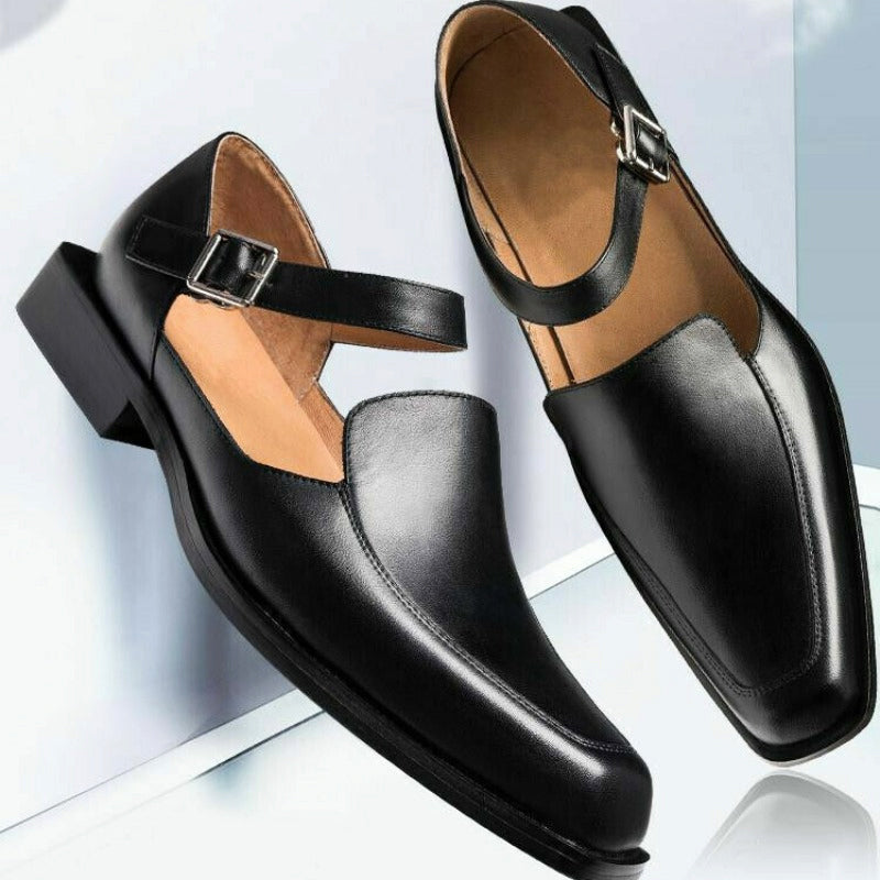 Oliver - Black Sandals