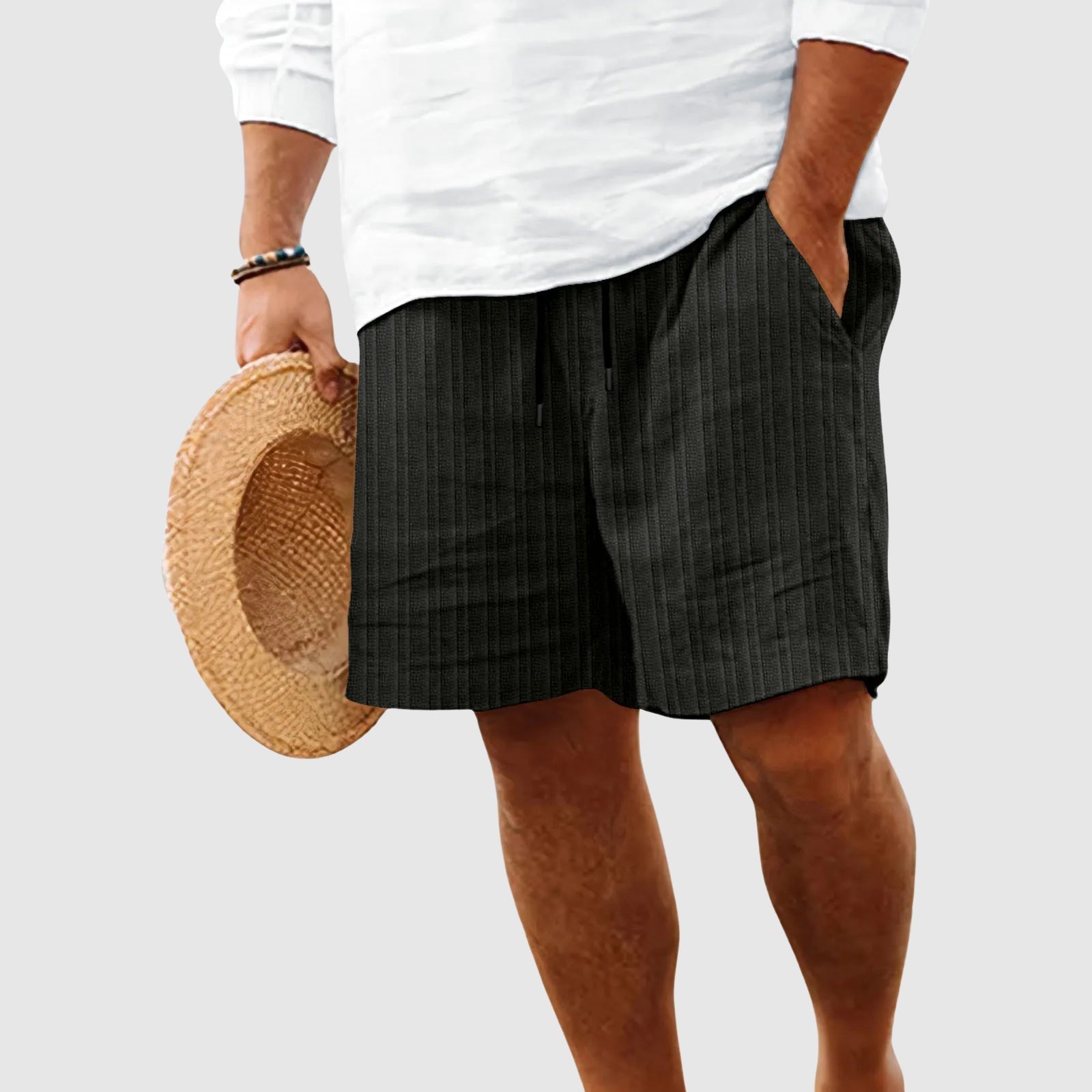 Theodore Willow Sunset Striped Shorts