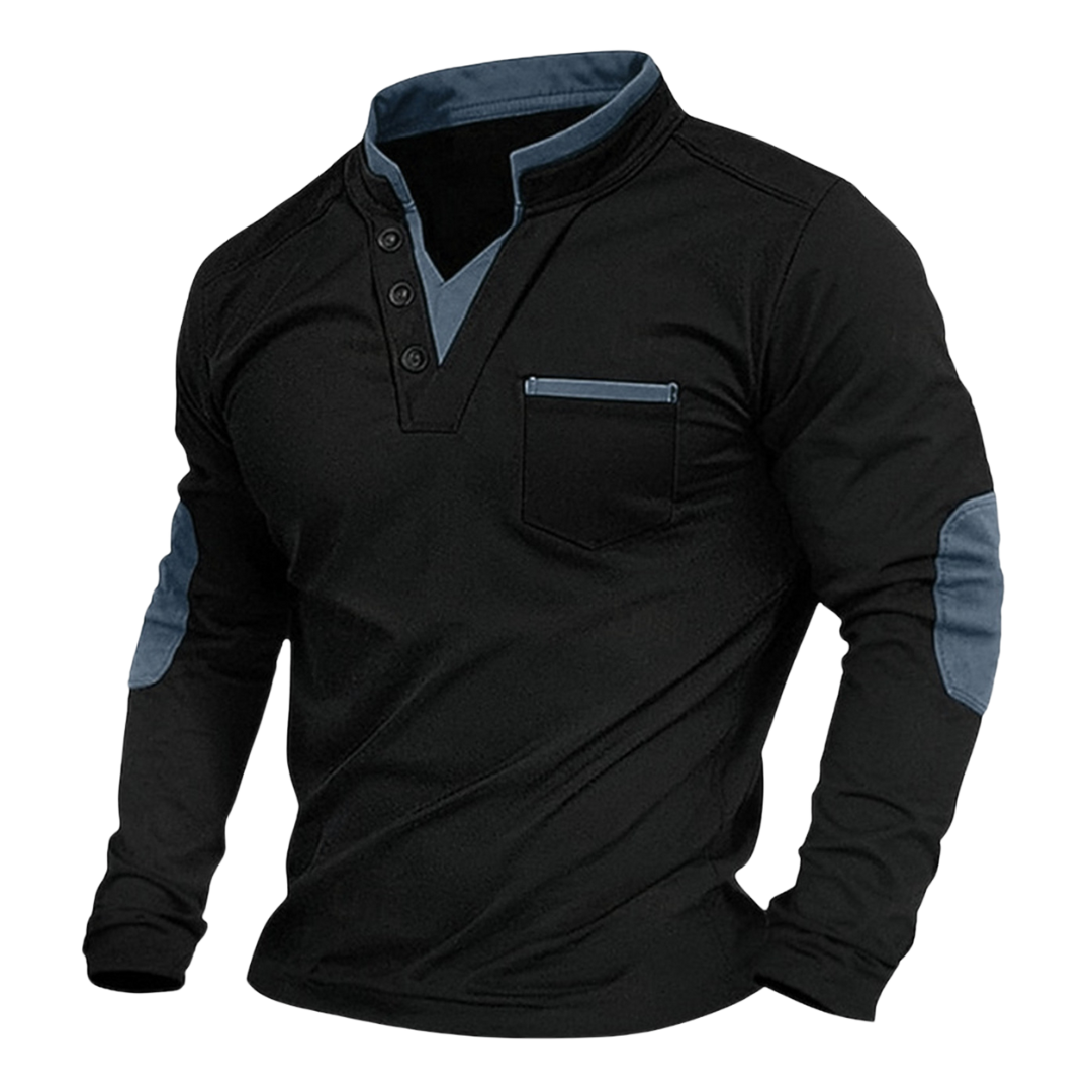 RAMO – STYLISH V-NECK SWEATSHIRT