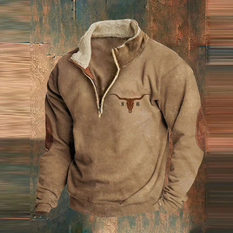 Rowan - Stylish Zip-Up Sweater