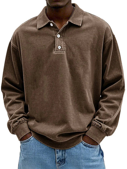 Casen  – Vintage Long-Sleeved Shirt